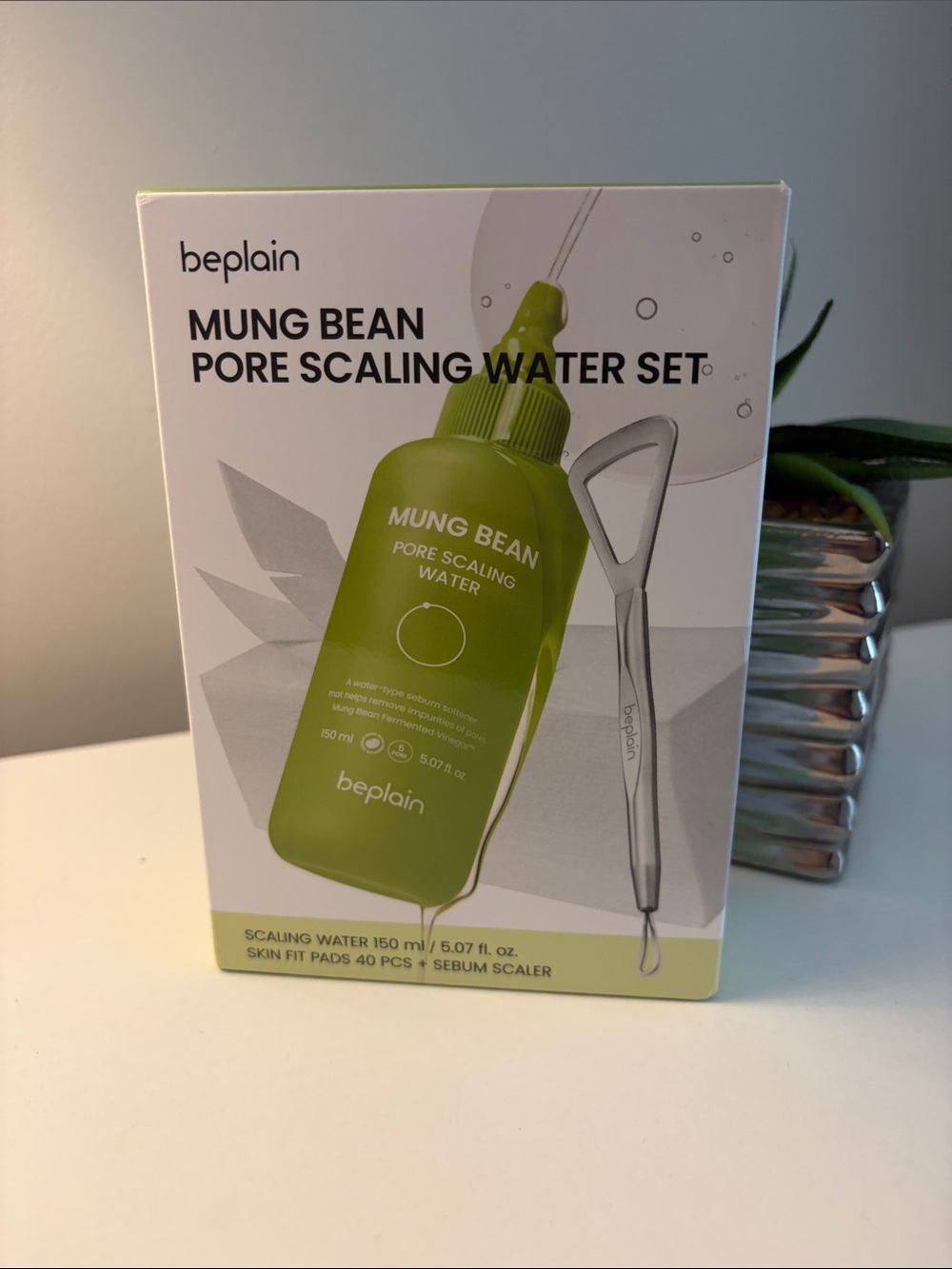 beplain Mung Bean Pore Scaling Water Set